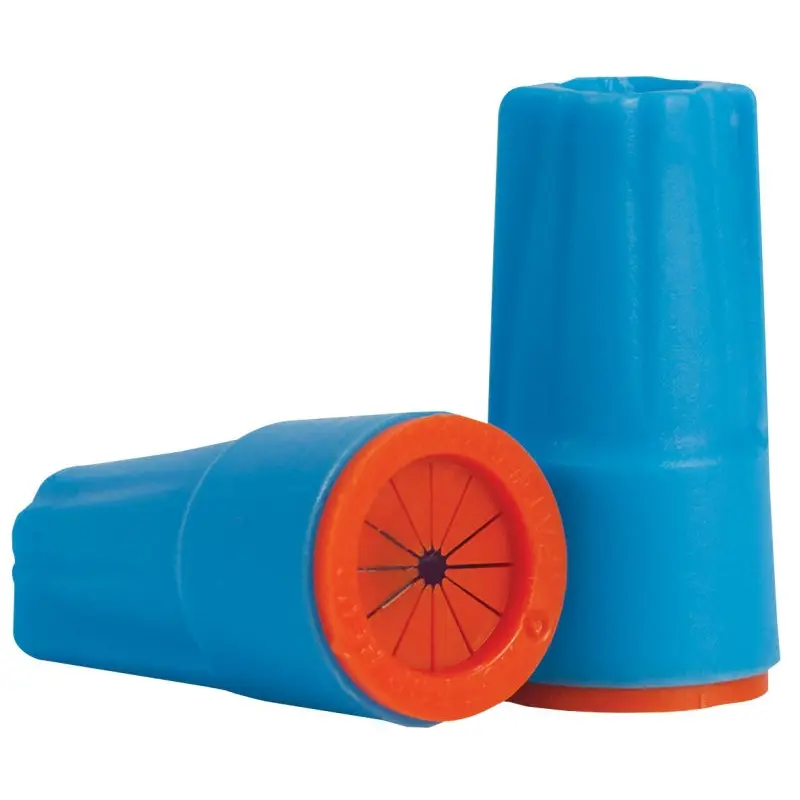 King Innovation DRYCONN 62024 Wire Connectors Assortment, Waterproof, Aqua/Orange/Red, 20-Piece