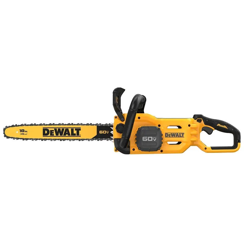 DeWALT DCCS672B Brushless Cordless Chainsaw, Tool Only, 60 V, Lithium-Ion, 17 in Cutting Capacity, 18 in L Bar