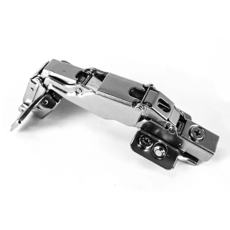 165-Degree 35 mm Full Overlay Soft Close Frameless Cabinet Door Hinges with Installation Screws (25-Pairs)16.5 / package