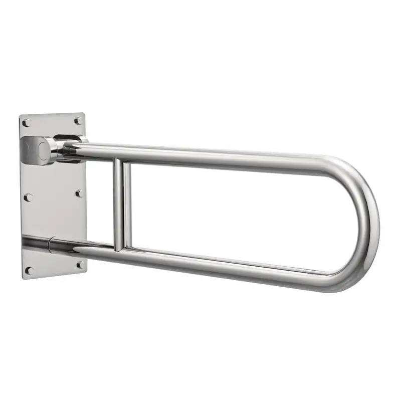 30 in. x 1-1/4 in. Flip-up Screw Grab Bar in Peened Stainless SteelPeened Stainless Steel / 6.85 / 30