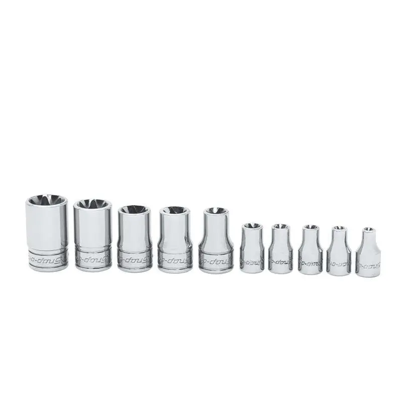 Snap-on 10 pc TORX Shallow Socket Set