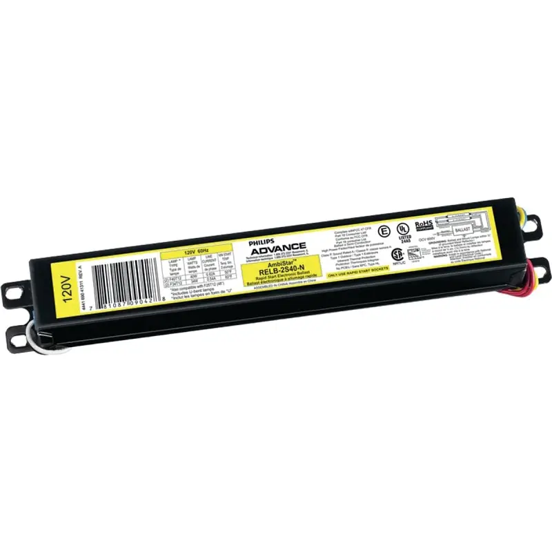 Philips Advance RELB2S40N35I Electronic Lamp Ballast, 120 V, 72 W, 1-Lamp