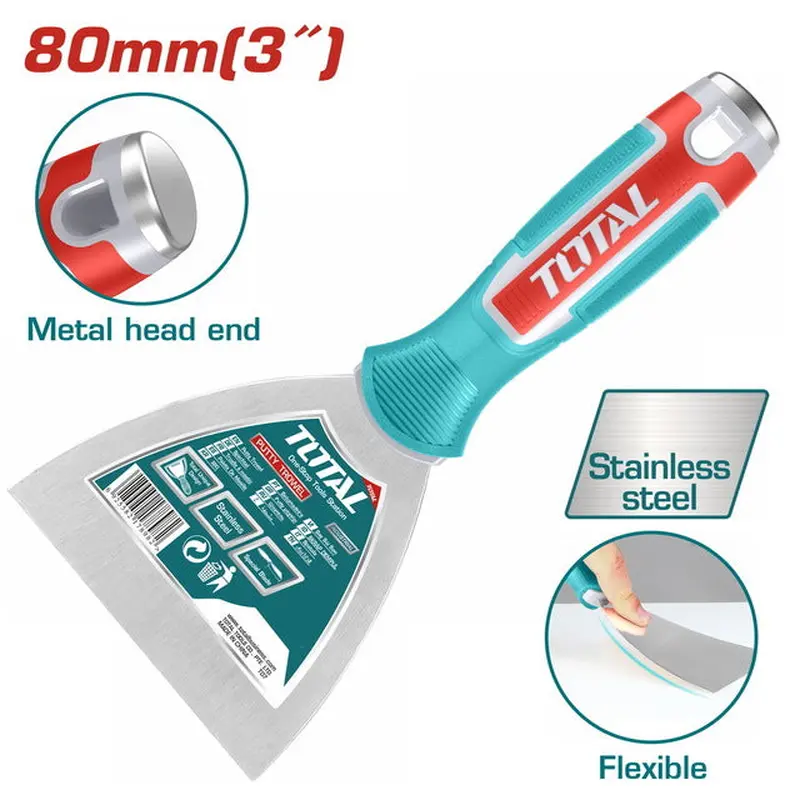 TOTAL PUTTY TROWEL 80mm (THT83806)