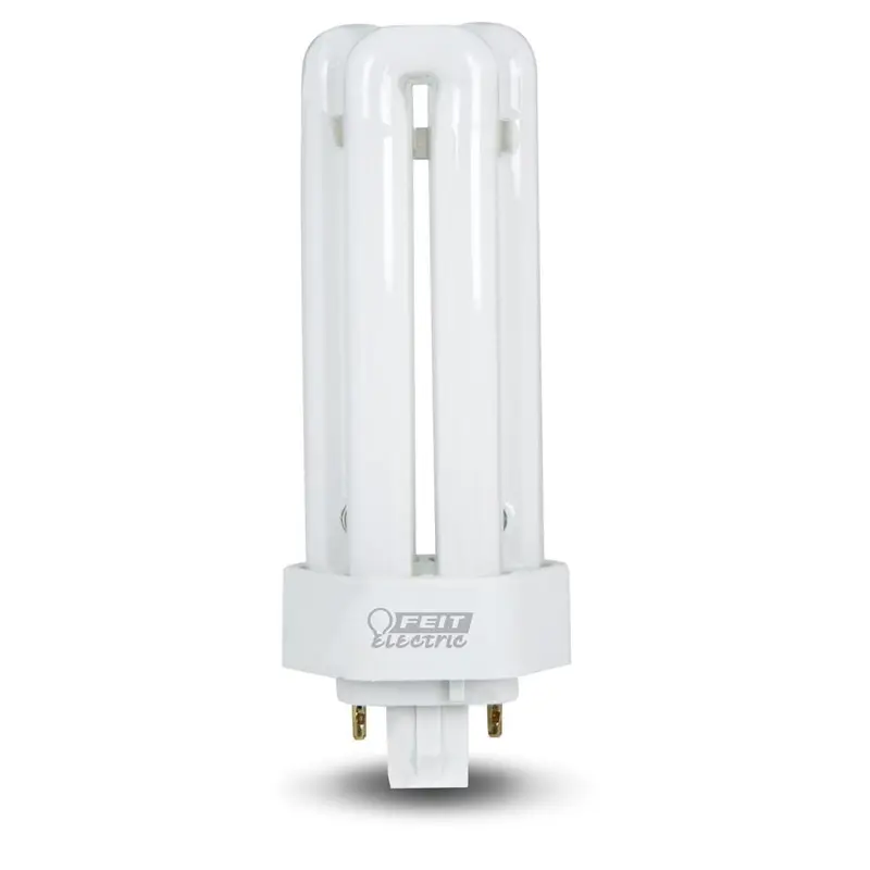 26-Watt Equivalent PL CFLNI Triple Tube 4-Pin GX24Q-3 Base Compact Fluorescent CFL Light Bulb, Soft White 2700K (1-Bulb)0.24 / each
