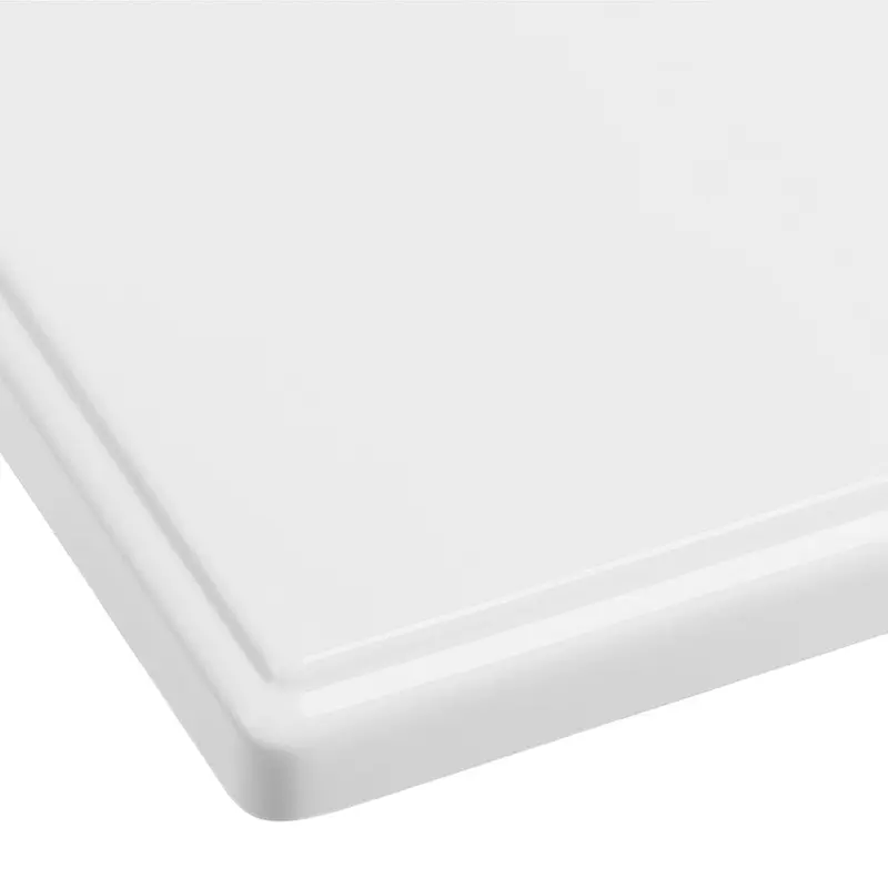 37-in White Cultured Marble Bathroom Vanity Top