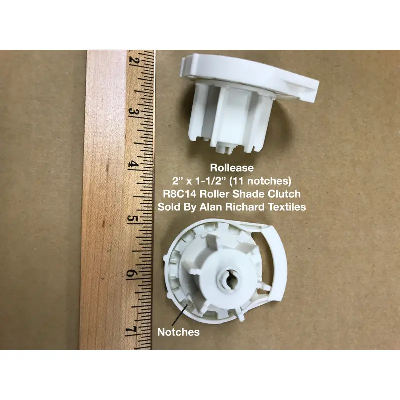 Rollease R8C14 - 1-1/2" ClutchVanilla / Indoor