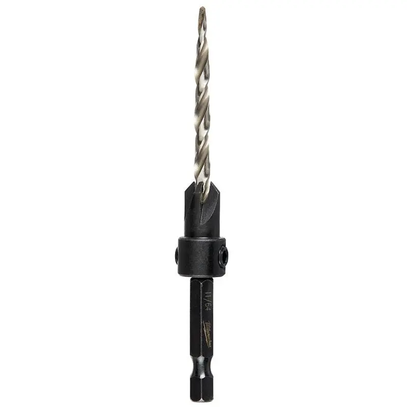 Milwaukee 48-13-5001 #8 Countersink with 11/64 in. High Speed Steel Drill Bit