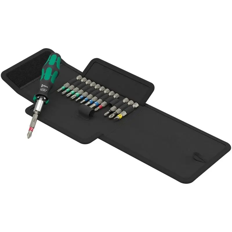 Wera 05051060001 Kraftform Kompakt 838 RA S Set 1, 14 pieces
