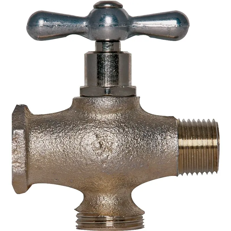 arrowhead 250LF Washing Machine Valve, Heavy-Duty, Red Brass, Satin
