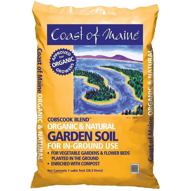 Coast of Maine CB1 Cobscook Blend Garden Soil Bag, 1 cu-ft Coverage Area Bag