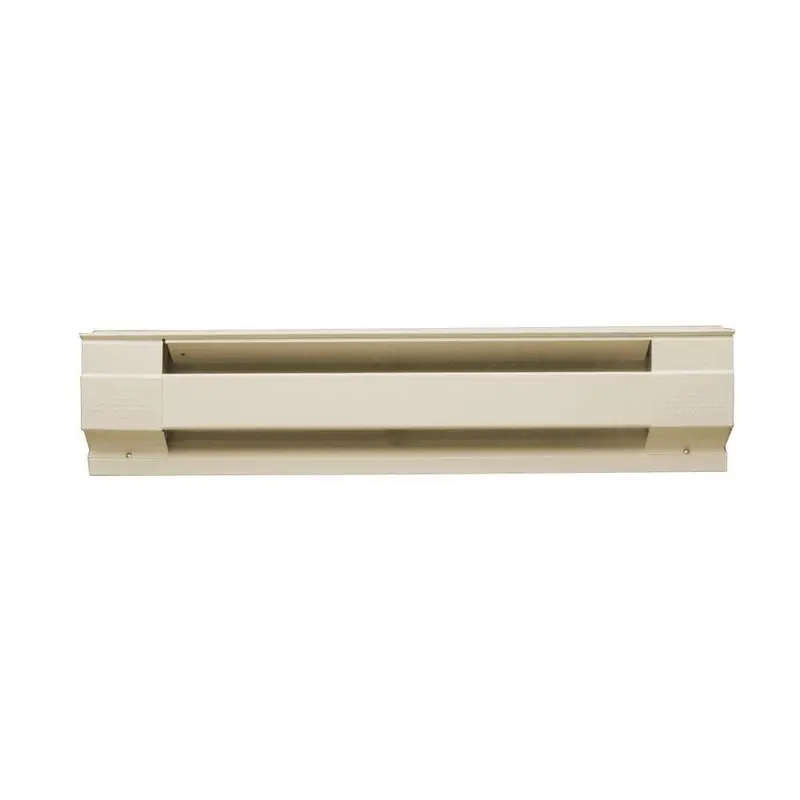 96 in. 2,000-Watt 240/208-Volt Electric Baseboard Heater in Almond16 / each