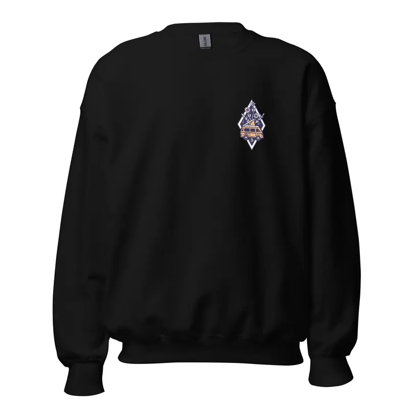 Bloom Unisex SweatshirtBlack / S