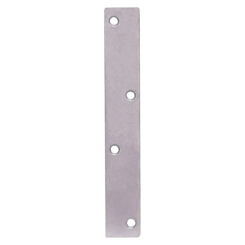 ProSource MP-Z08-01PS Mending Plate, 8 in L, 1-1/4 in W, Steel, Galvanized, Screw Mounting
