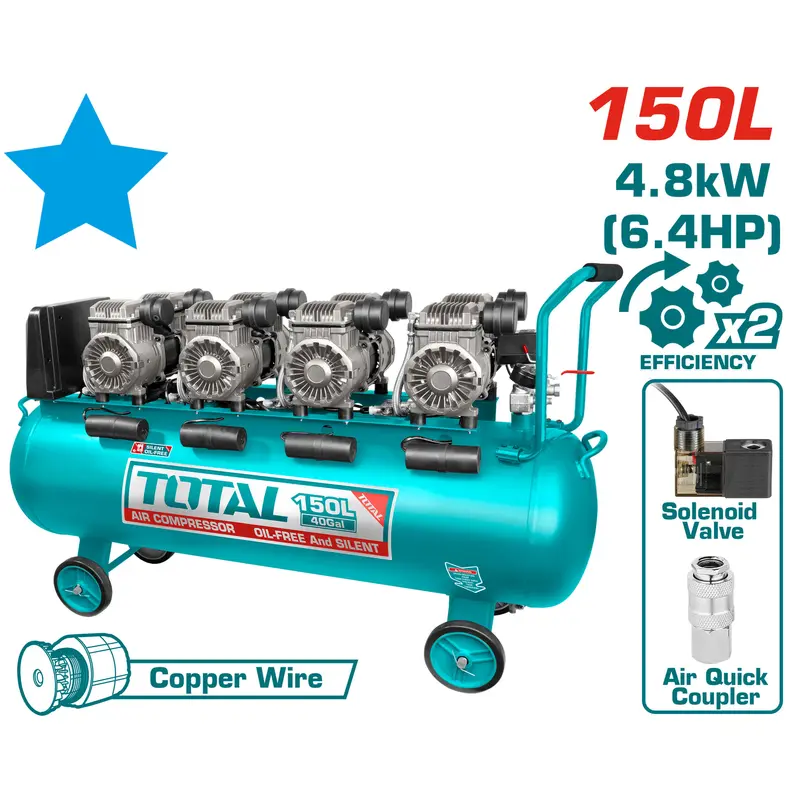 Air Compressor 150L 6.4HP TCS4481508
