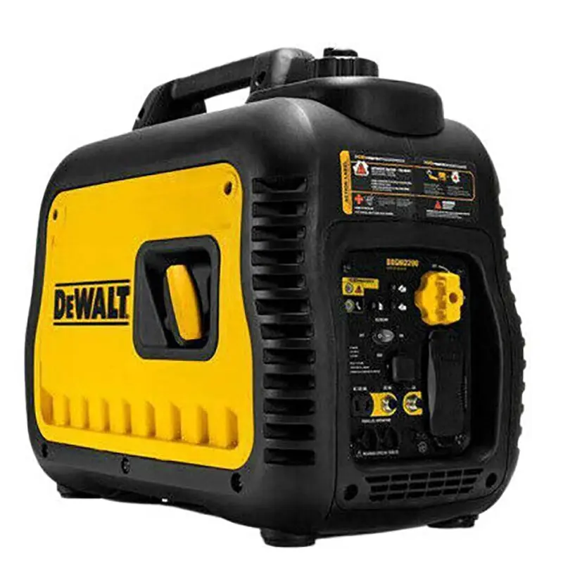 DEWALT DXGNI2200 Portable Generator, 20 A, 120 V, Gasoline, 1 gal Tank, 11 hr Run Time, Recoil Start