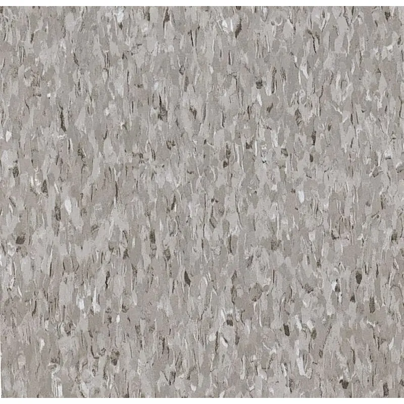 Armstrong Flooring Imperial Texture VCT Field Gray 125-mil x 12-in W x 12-in L Commercial Vinyl Tile Flooring (45-sq ft/ Carton)Field Gray / sq. ft.//case