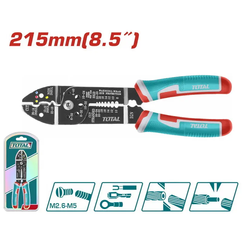 TOTAL WIRE STRIPPER 215mm (THT15851)