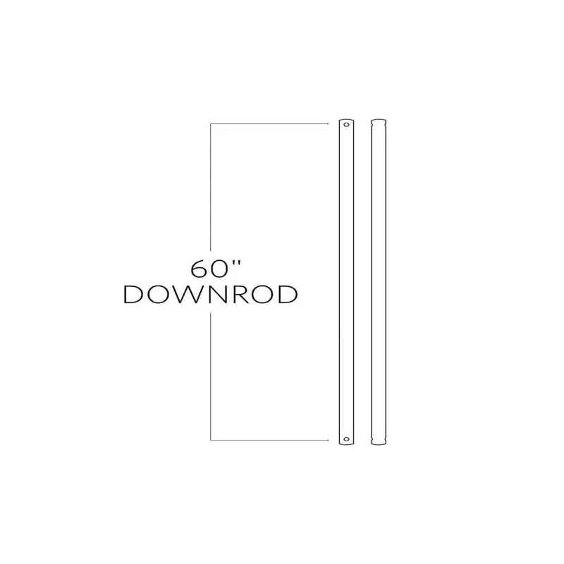 60 in. Bronze Extension Downrod