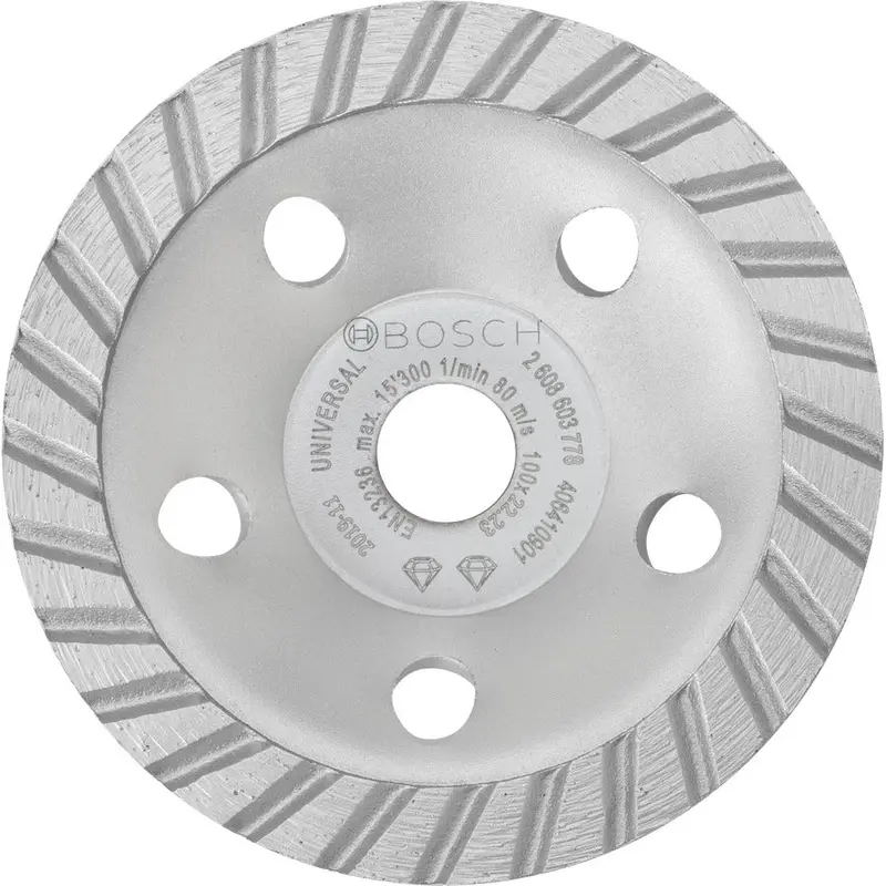 Diamond Grinding Head Standard for Universal Turbo 100x22.23mm