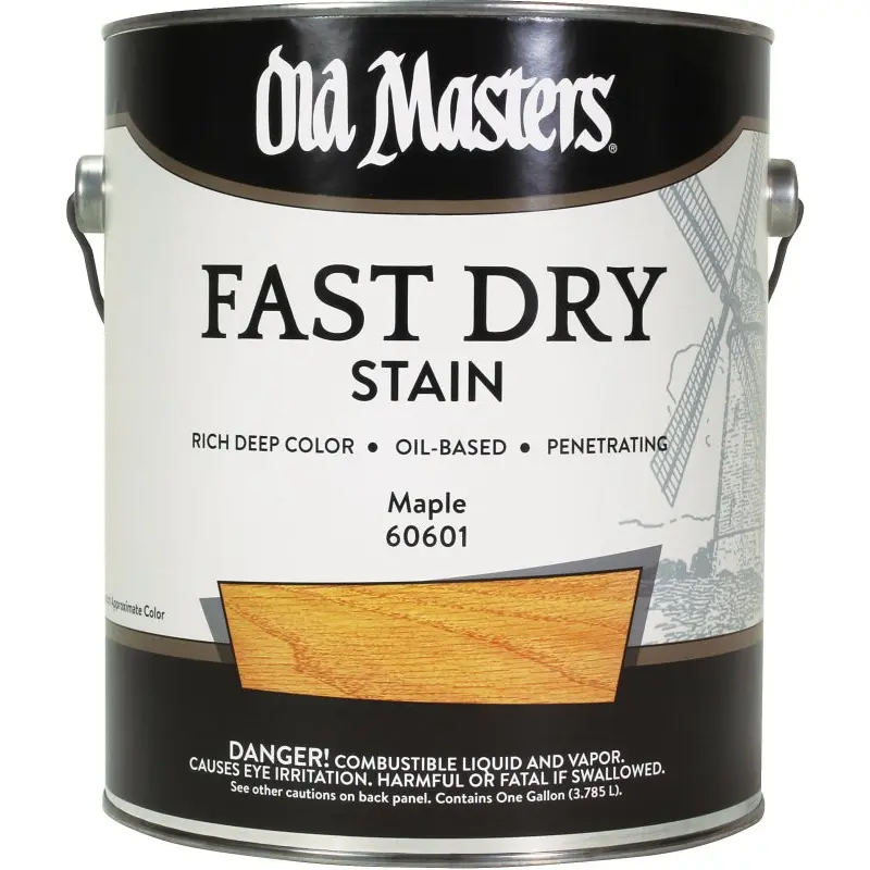 Old Masters 60601 Fast Dry Stain, Maple, Liquid, 1 gal