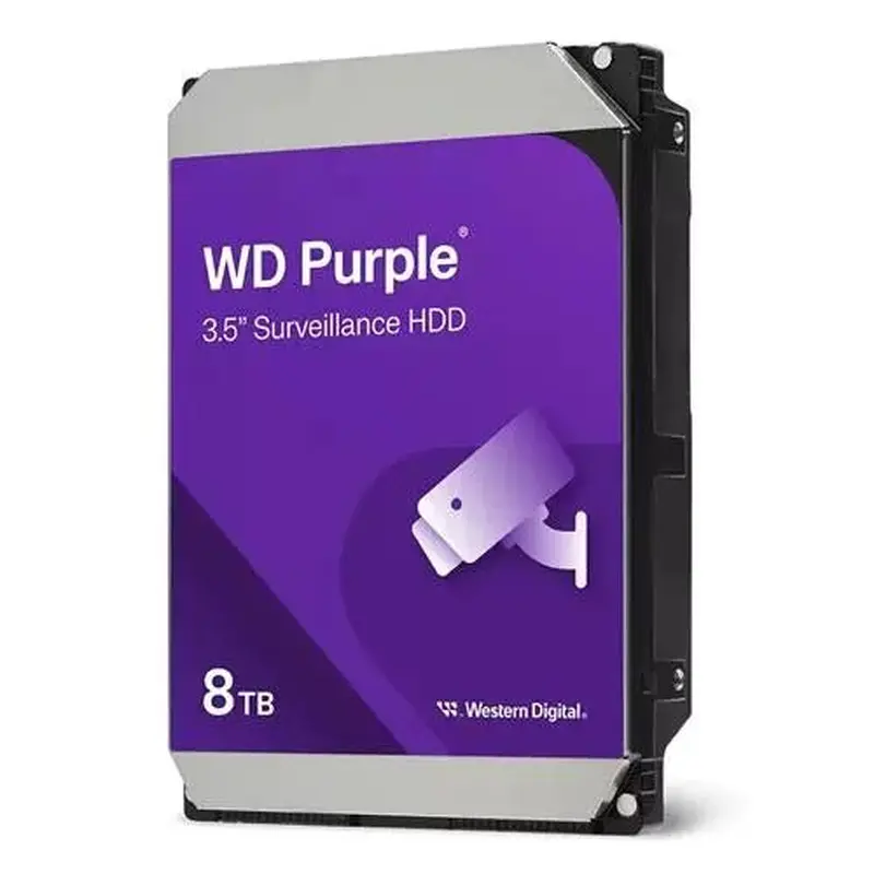 WD Purple Surveillance Hard Drive 8TB