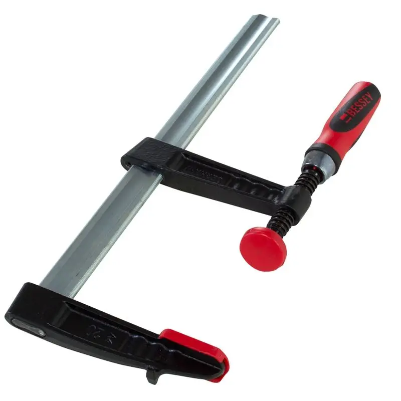 BESSEY TG4.016 2K - BESSEY TG  2K series malleable cast bar clamp, 16 inch capacity, 4 inch throat depth and up to 880 pounds of clamping force