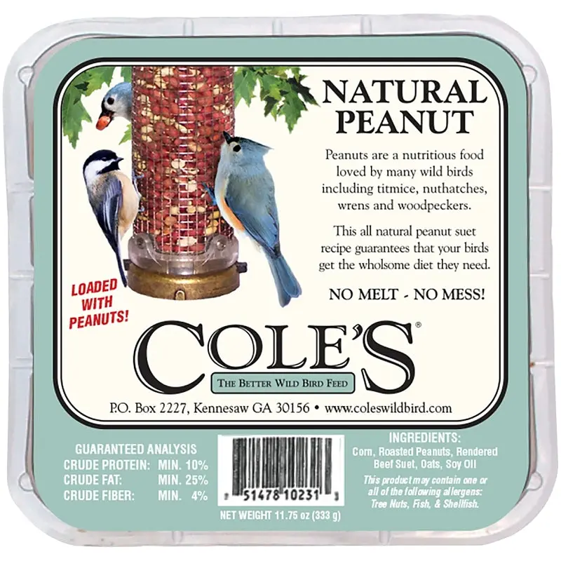 Cole's NPSU Suet Cake, 11.75 oz