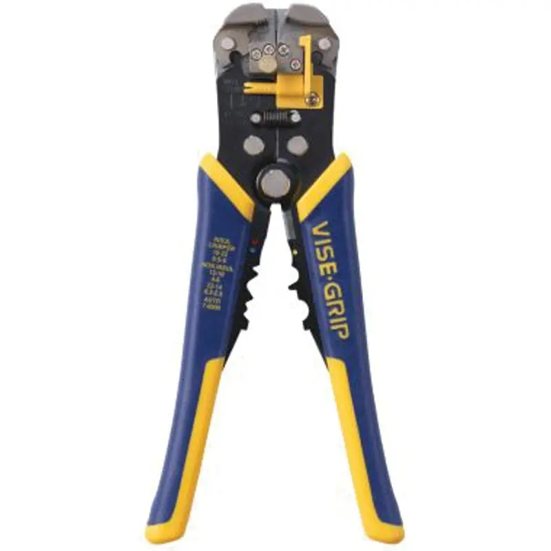 Irwin 2078300 Wire Stripper, 24 to 10 AWG Wire, 24 to 10 AWG Stripping, 10 to 22 AWG Cutting Capacity, 8 in OAL
