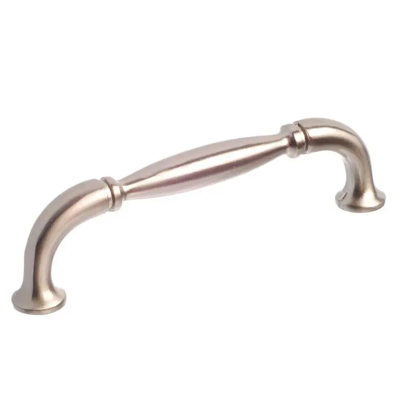 3-3/4 in. (96 mm) Center-to-Center Brushed Nickel Traditional Drawer Pull3 3/4 in. / Rust / 0.13