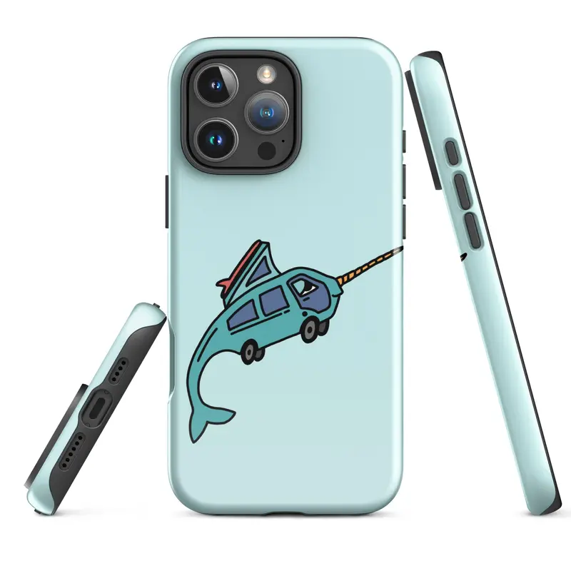 Narwhal Ned Tough Case for iPhoneGlossy / iPhone 11