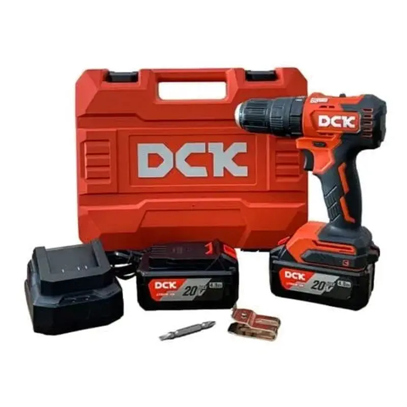DCK Cordless Brushless Driver/Hammer Drill Kit 4.0Ah 2 with Charger | KDJZ2050i TYPE EM