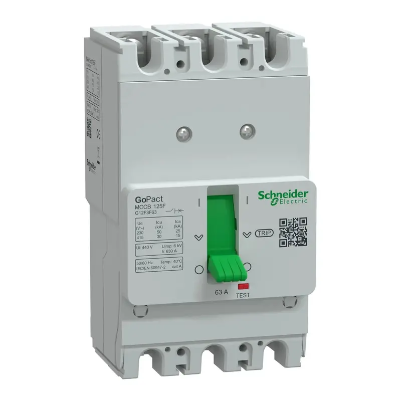 Gopact MCCB Circuit Breaker 125A 3-Pole