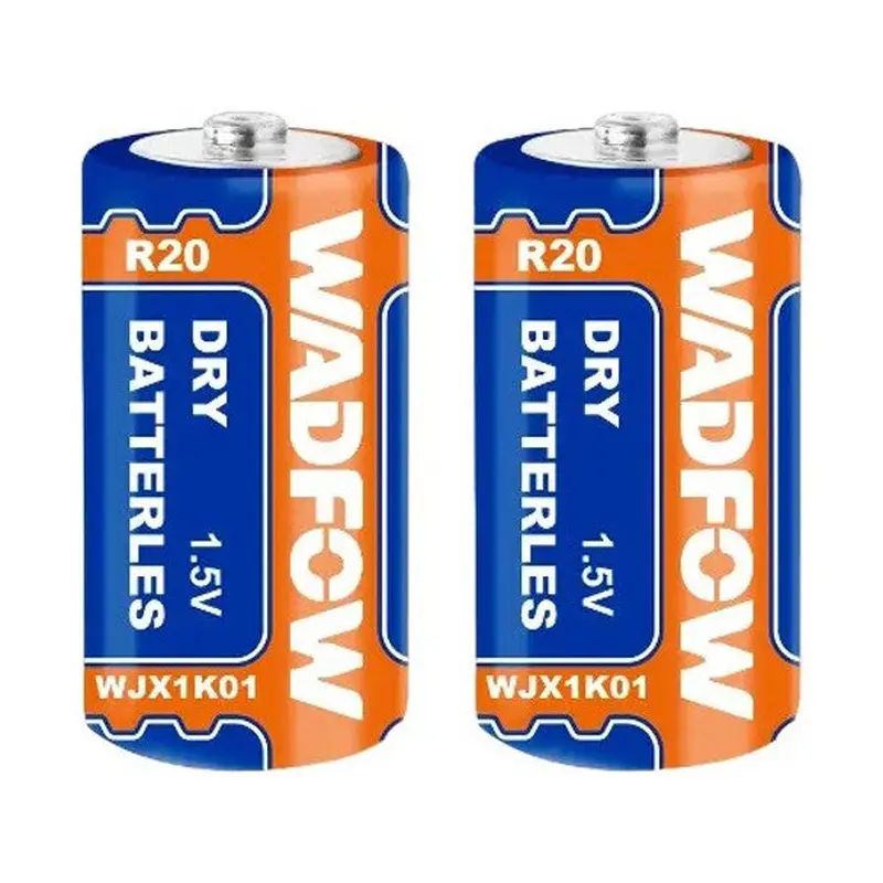 Wadfow Pack x2 D Batteries