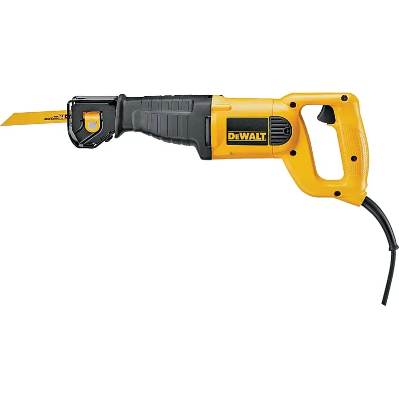 DeWALT DWE304 Reciprocating Saw, 10 A, 1-1/8 in L Stroke, 2800 spm, Includes: (1) Instruction Manual