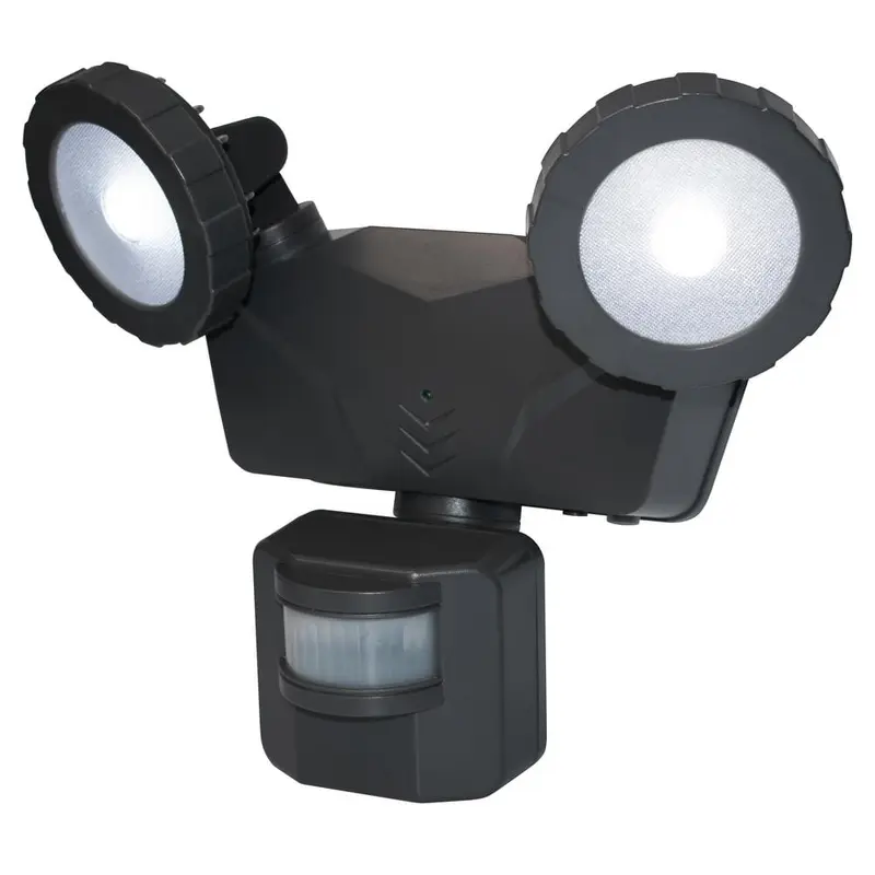 160-Degree Dark Grey Motion Activated Outdoor Integrated LED Flood Light with Wireless Smart ControlOff White / 1.5 / 500