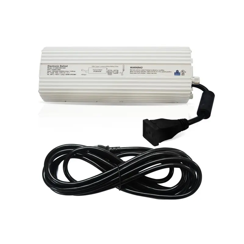 600-Watt Digital Dimmable Ballast 120/240-Volt for Grow Lights8 / each