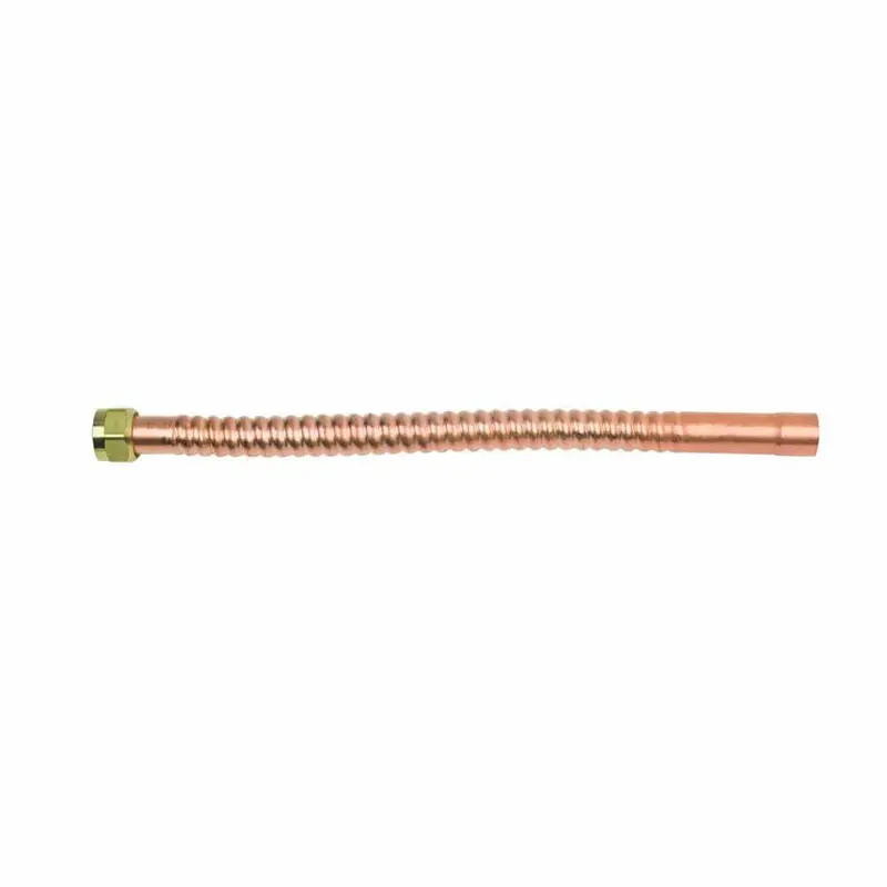 3/4 in. FIP x 3/4 in. Nominal Male/ Female Sweat x 15 in. Copper Water Heater Connector (7/8 in. O.D.)0.3886 / each