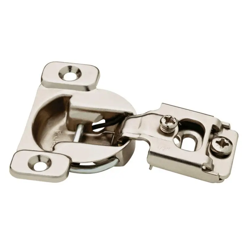 35 mm 105 1/2 in. Overlay Cabinet Hinge (5-Pairs)Nickel Plated / .08 / 2