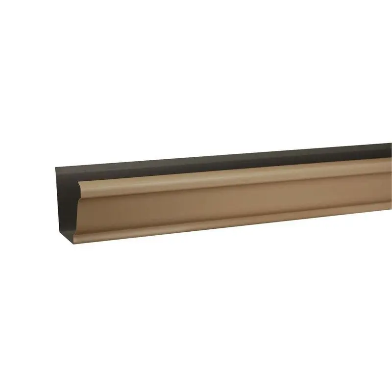 5 in. x 10 ft. K-Style Savannah Wicker Aluminum Gutter