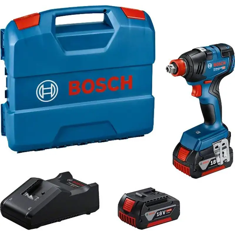 GDX 18V-200 2x5.0 Ah GAL 18V-40, L-Case