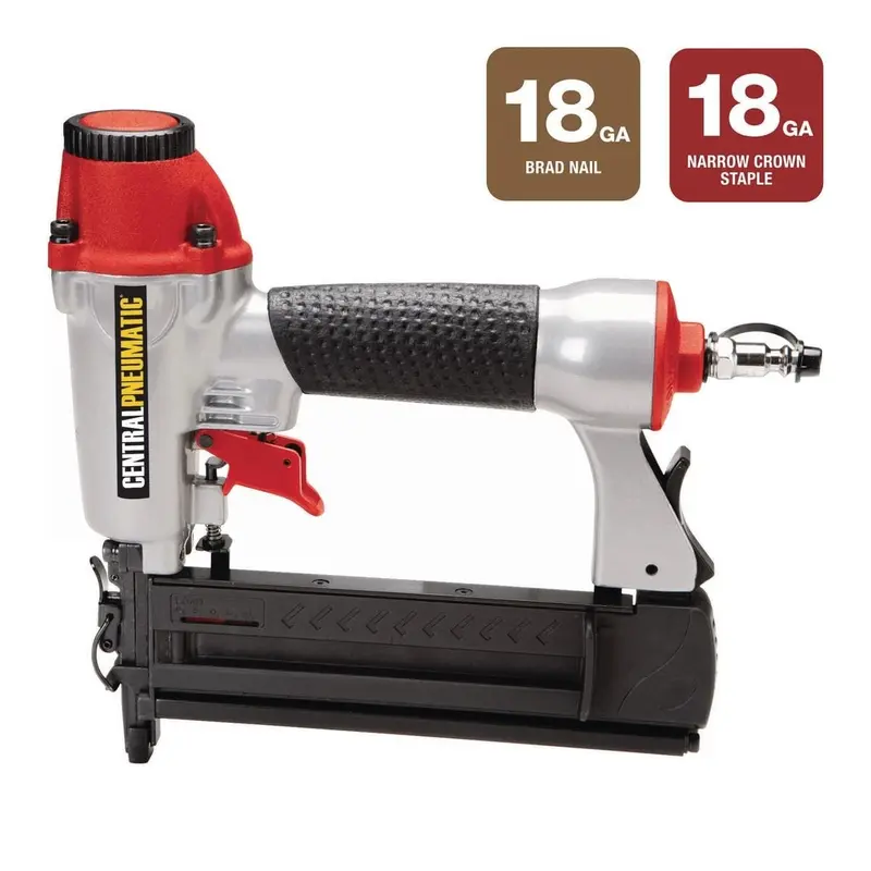 18 Gauge 2-in-1 Air Nailer/Stapler