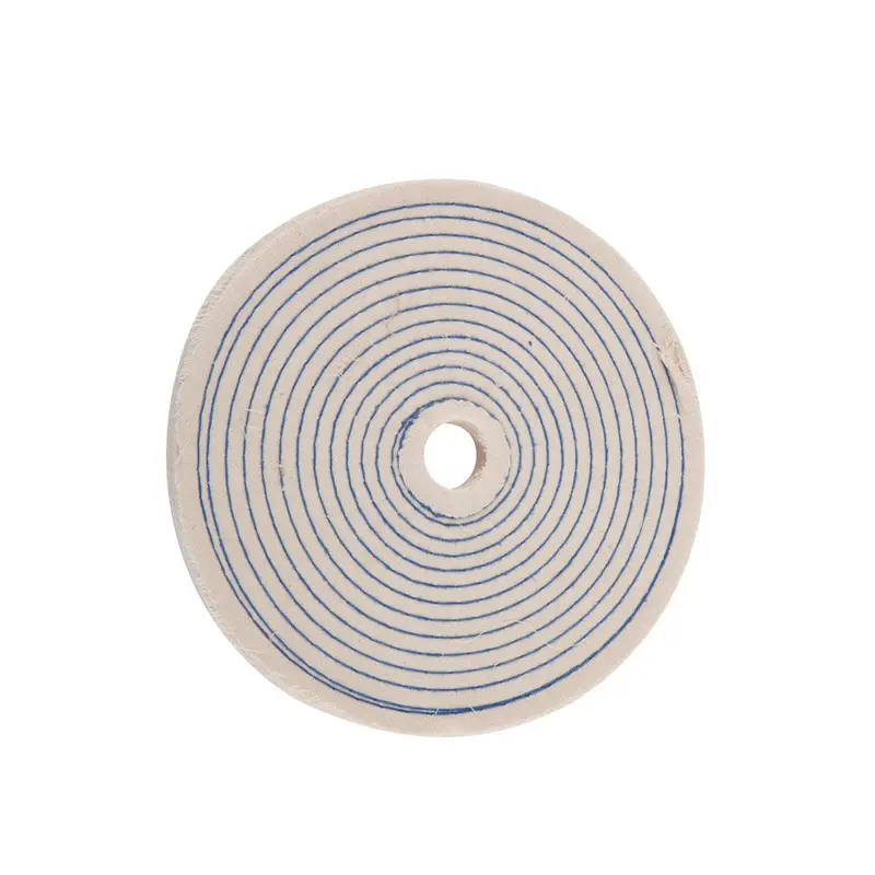 8 in. Spiral Cotton Buffing Wheel