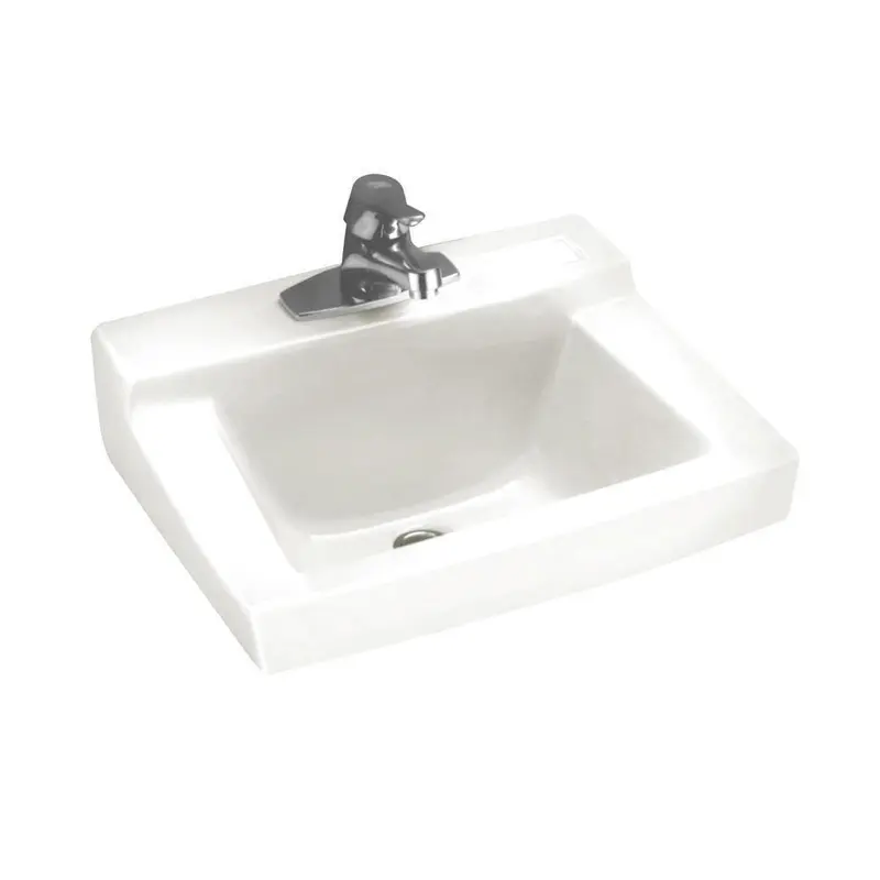 American Standard Declyn Wall Hung Bathroom Sink in White with 4 in. Faucet Holes36 / each
