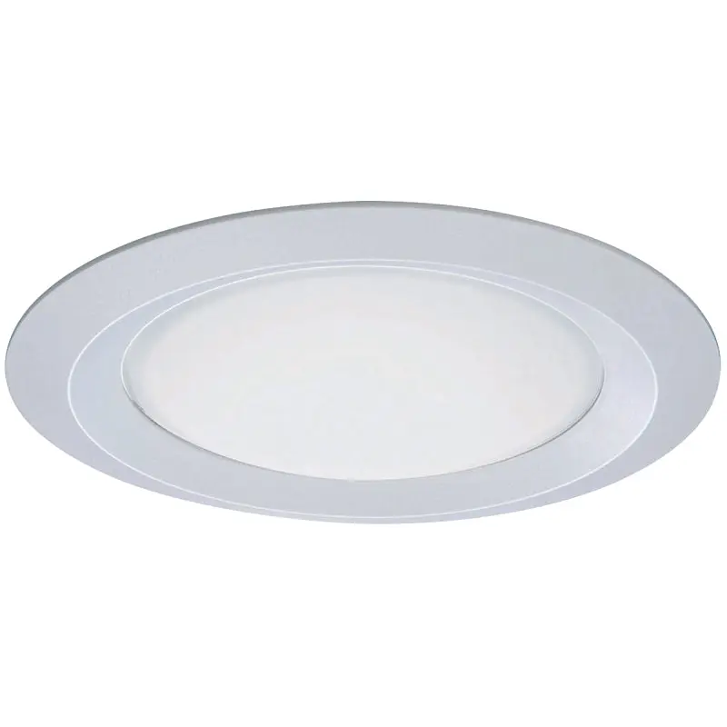 Eaton Lighting RE-6150WH Shower Lens/Trim, Glass Lens, Plastic Body, White