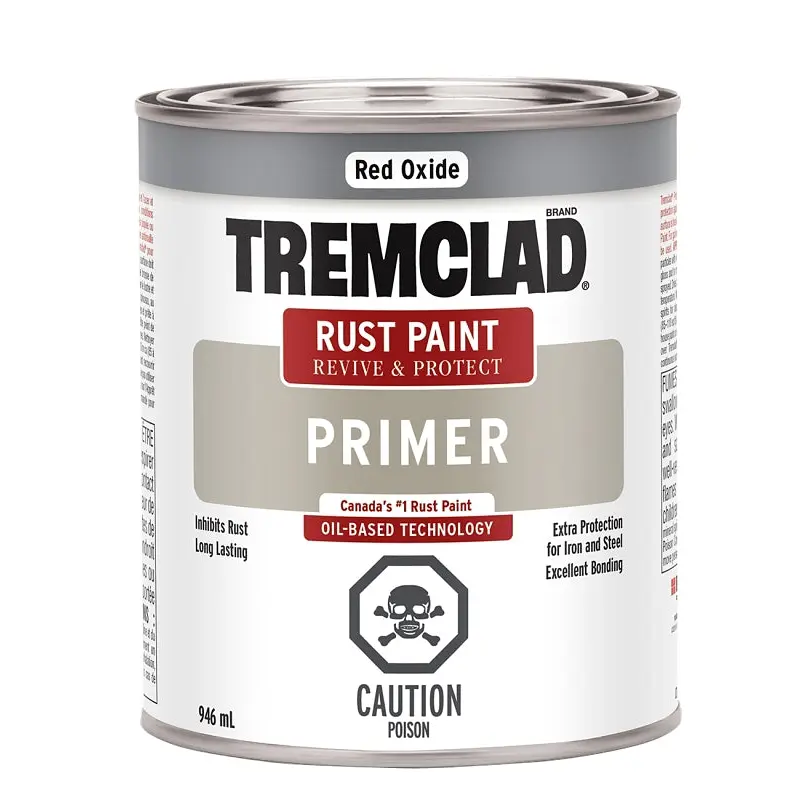 Rust-Oleum 254894 Rust Primer, Flat, Red Oxide, 946 mL, Can