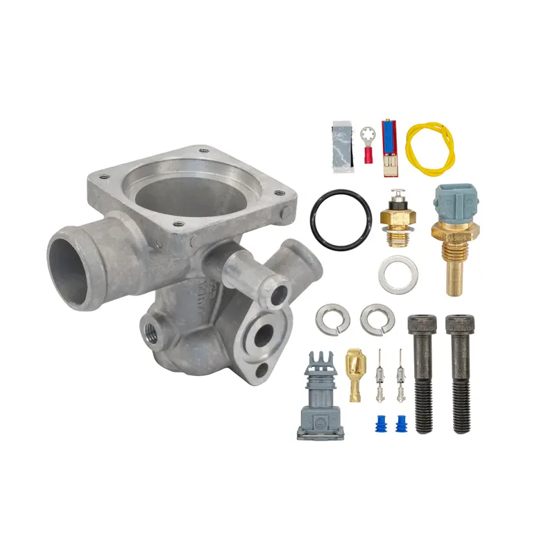 Lower Thermostat Housing - Aluminum [2WD & Syncro]Complete Kit (2WD & Syncro)