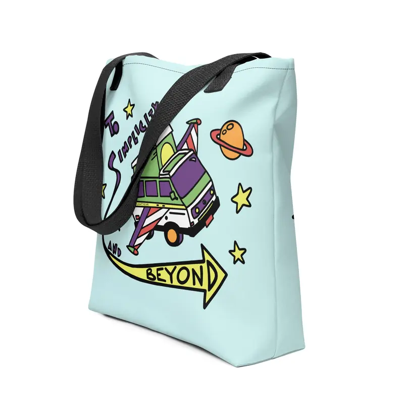 Van Lightyear Tote BagBlack