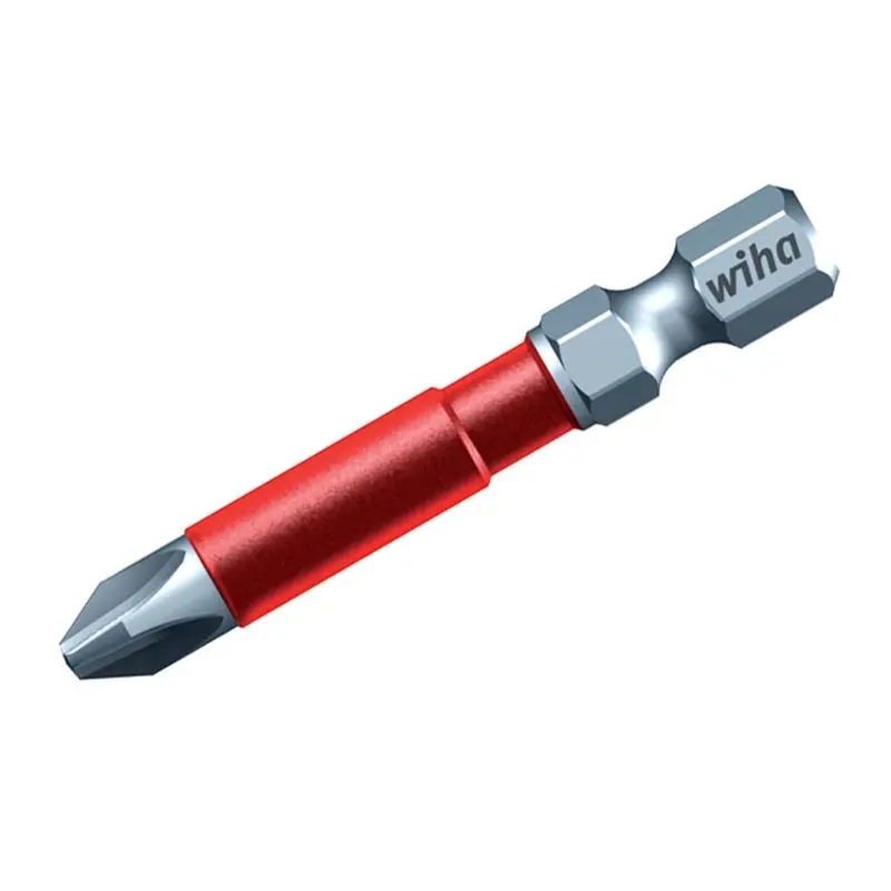 Wiha Impact Power Bit Phillips #2 Pack of 10 Bits