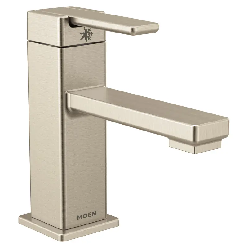 90 Degree One-handle Bathroom Sink FaucetChrome