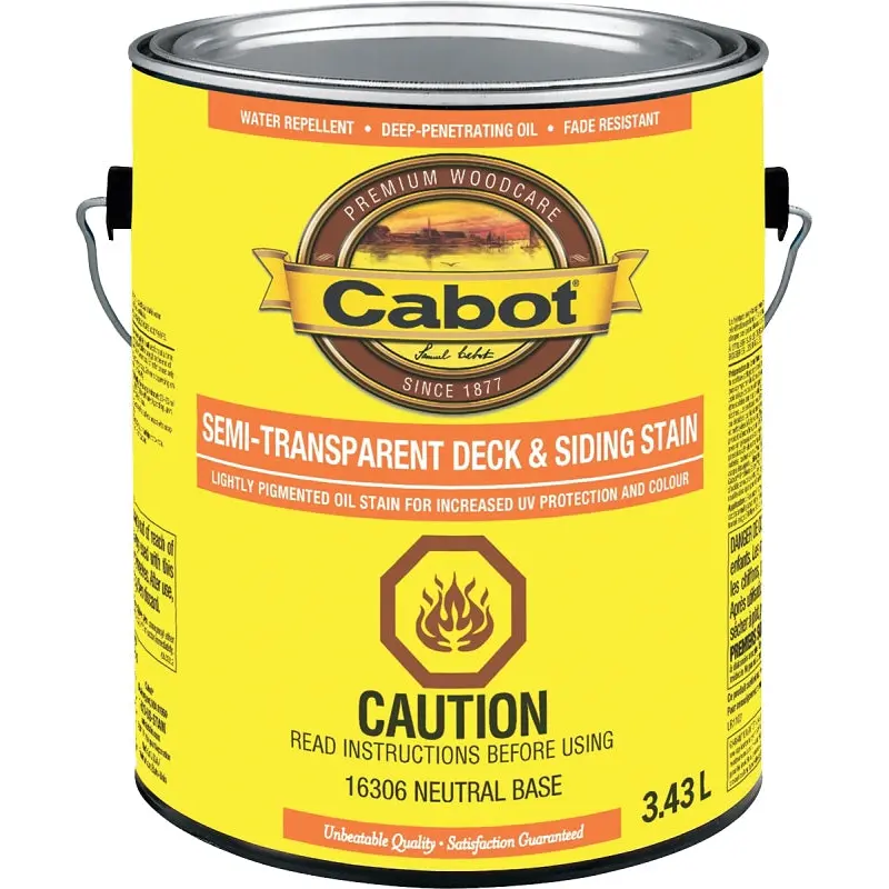 Cabot 16300 Series 16306C Deck and Siding Stain